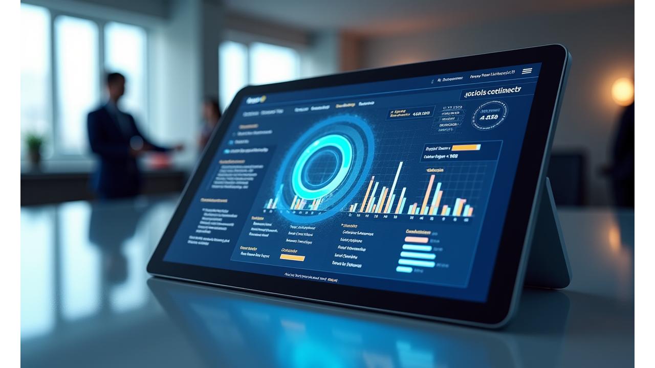 정책 변화에 따른 산업별 영향도를 시각적으로 보여주는 인터랙티브 분석 툴 화면