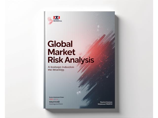 글로벌 시장 리스크 분석 리포트 표지 이미지: 하향 곡선과 불안정한 지표