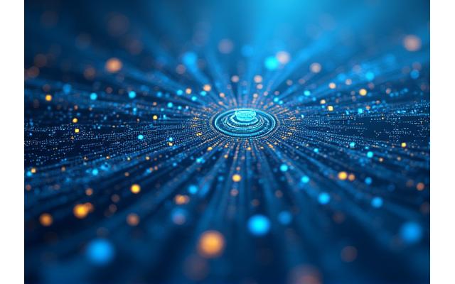 다양한 산업 분야의 복합적인 데이터를 시각화한 인포그래픽