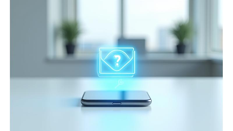 전화기와 이메일 아이콘이 있는 도움 센터 이미지